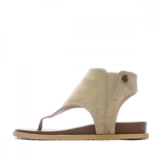 Sandali Beige Con Tacco Medio, 58% OFF
