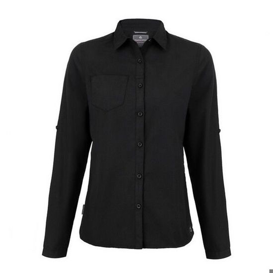 Chemise Femme Craghoppers Expert Kiwi - Manches Longues - Protection Anti-insectes Et UV