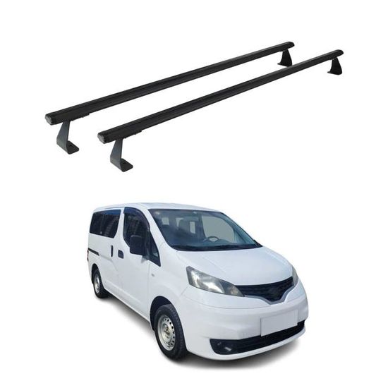 OMAC Dachreling Für Nissan NV200 2010-2024 - Aluminium Dachgepäckträger 75kg Tragkraft