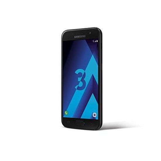 Samsung Galaxy A3 2017 Smartphone Portable débloqué 4G (Ecran: 4,7 Pouces - 16 Go - Nano-SIM - Android) Noir