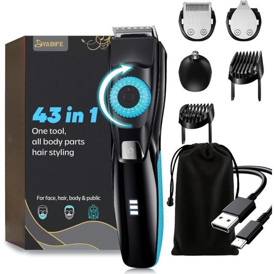 Tondeuse À Barbe De Précision 40 Pièces Pour Homme Tondeuse Électrique ToutEnUn Tondeuse À