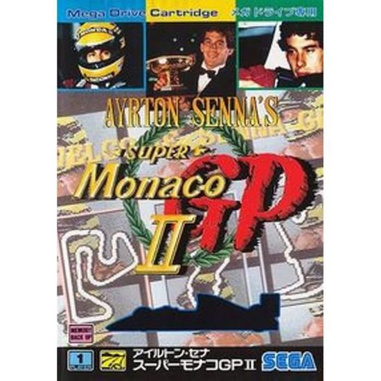 SEGA MEGADRIVE JAP - SUPER MONACO GP (sans notice