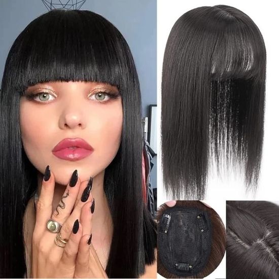 Extensions De Cheveux Synthétiques - Frange 15,24 Cm Couleur Doré Pour Femme
