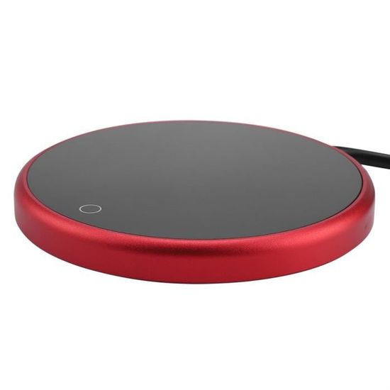 Chauffe-tasse électrique 110V Pour Bureau - Plaque Chauffante Rouge Pour Mug Tasse A Cafe Ou The 96711637