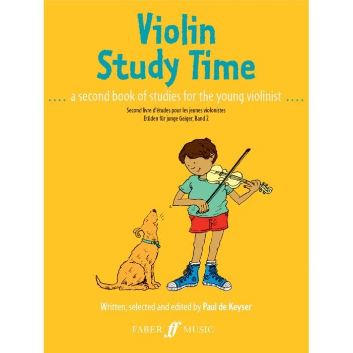 Violin Study Time, de P. de Keyser - Recueil pour Violon édité par Faber Music référencé : FAB0571510140