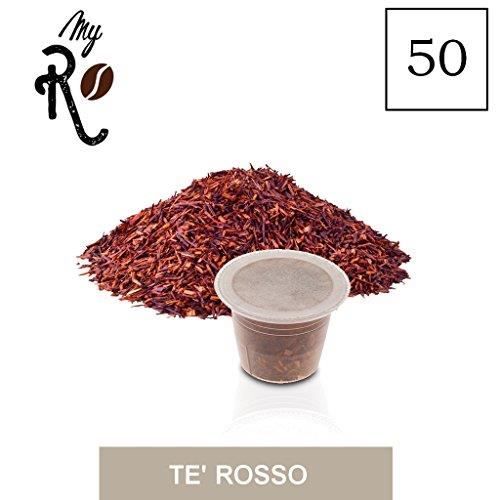 50 Capsules de Thé Rouge compatibles avec machines Nespresso - Nespresso 50 x Dosettes - MyRistretto