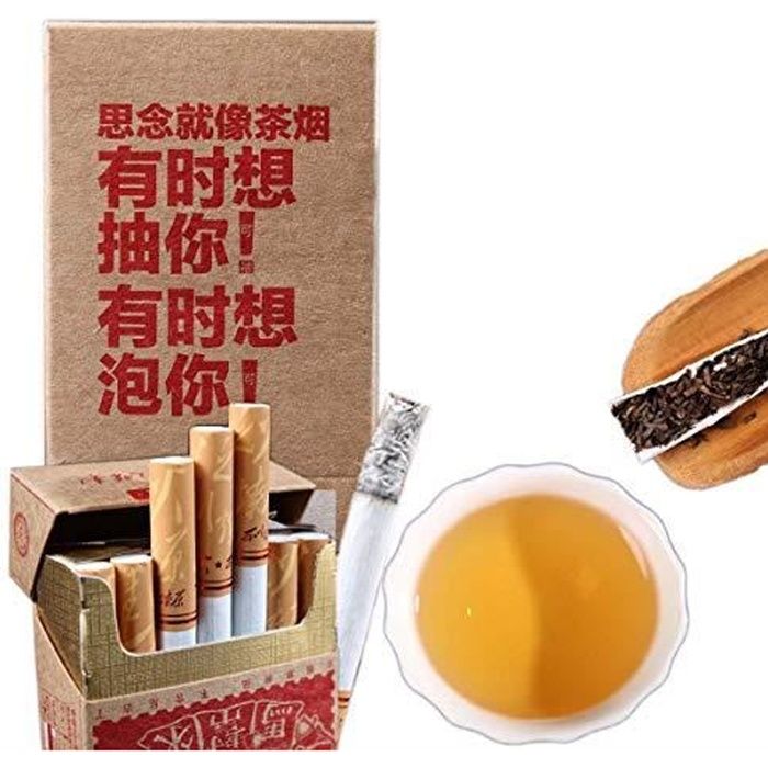 Mabanglai puerh Cigarettes de thé sans tabac et de nicotine Poids Thé Pu'er Thé noir Thé Puer Thé Chinois Thé Pu Er Thé Rouge Thé Pu
