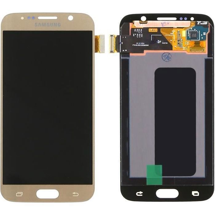 Or Ecran LCD Vitre Tactile avec un kit d'outils complet pour Samsung Galaxy S6 G920 G920F G920A
