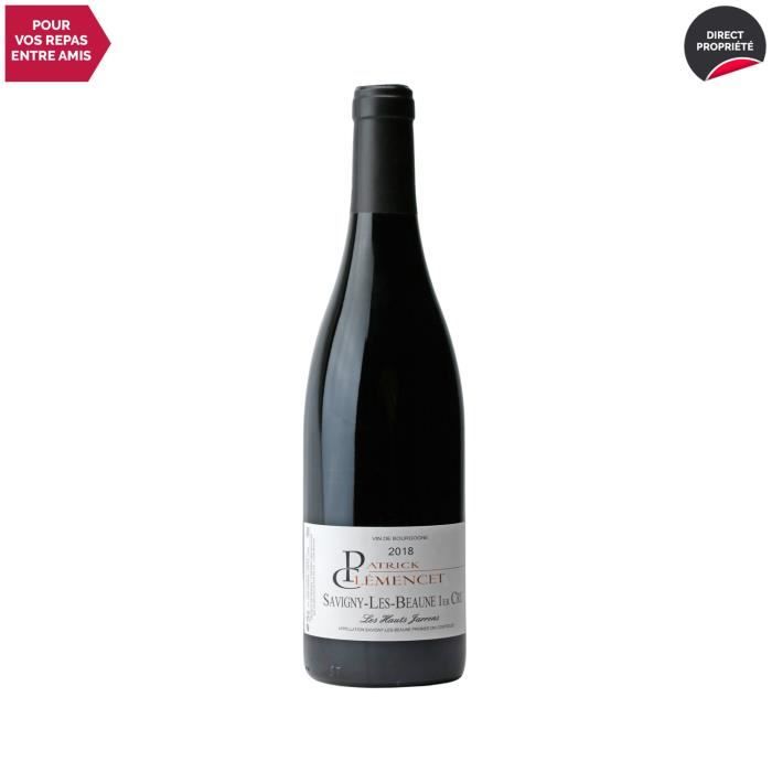 Savigny-lès-Beaune 1er Cru Les Hauts Jarrons Rouge 2018 - 75cl - Patrick Clémencet - Vin AOC Rouge de Bourgogne
