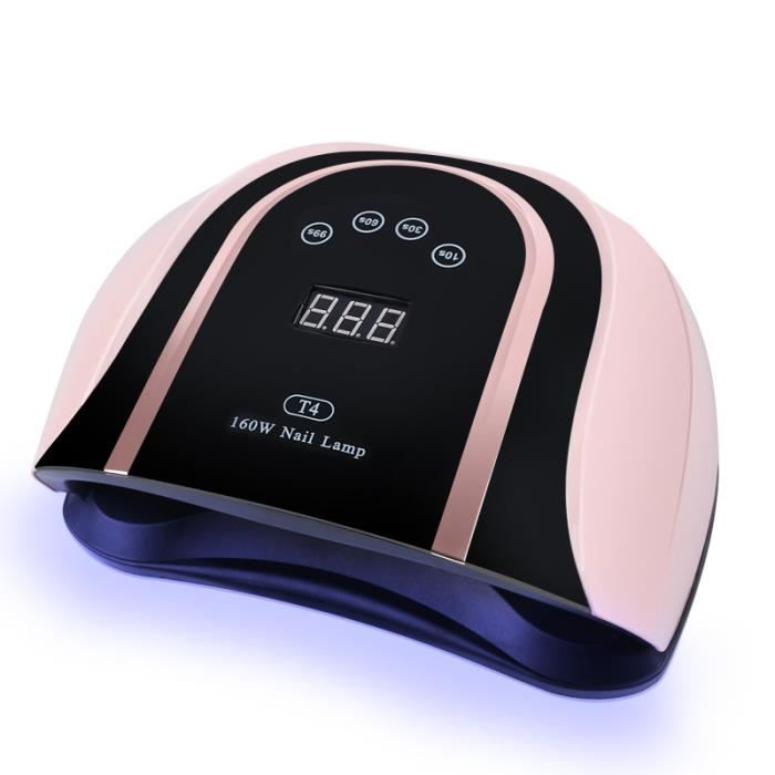 160W UV LED ongles lumière haute puissance tout gel vernis à ongles sèche-ongles capteur automatique lumière du ongles