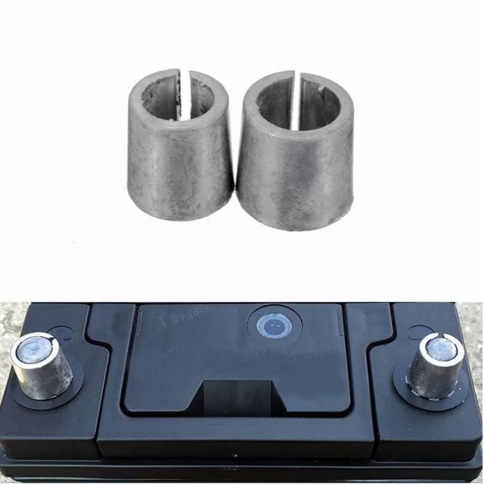 Paire 1 x Positif + 1 x Négatif Car Batterie Voiture Borne Terminale Adaptateur Bo01519