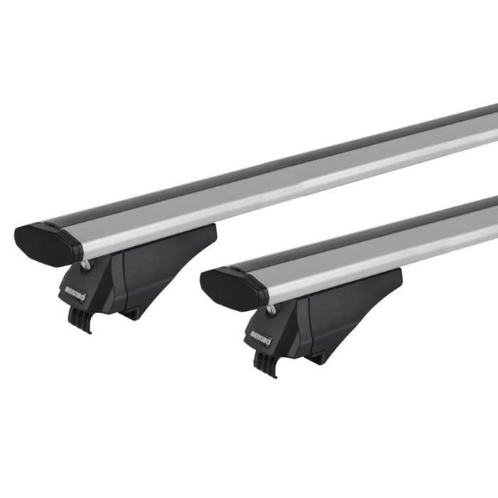Barres de toit Profilées Aluminium pour Hyundai Tucson dès 2020 - avec Barres Longitudinales