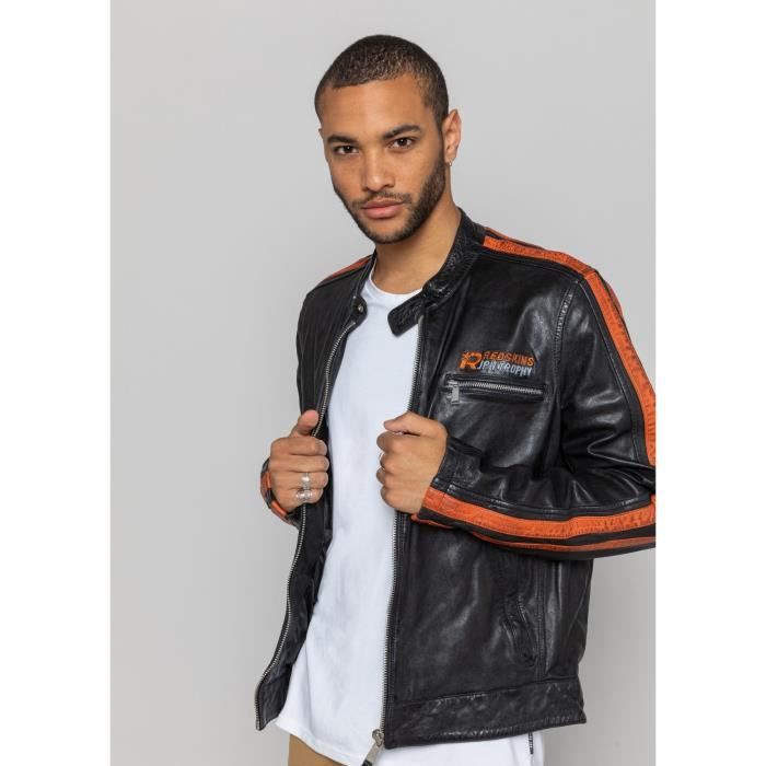 Cuirs REDSKINS - Blouson cuir CARDIFF CALISTA
