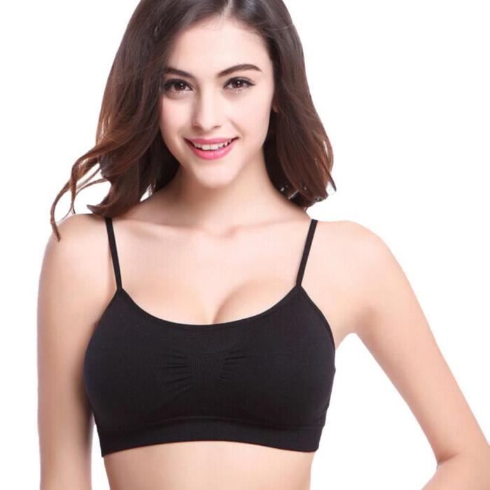 Soutien-gorge de Sport pour Femmes Yoga Yoga sans fil Sous-vêtements Rembourrés Minces Ajustés