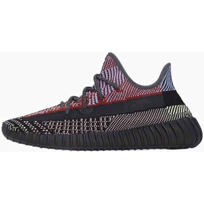 Basket Yezzy BOOST 350 V2 -Yecheil- Real Boost FW5190 Chaussures de Running Homme Femme - Noir