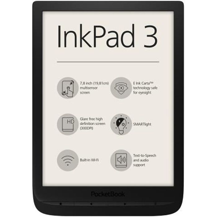 PocketBook InkPad 3 Lecteur eBook 8 Go 7.8\