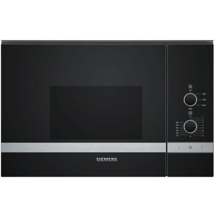 SIEMENS MICRO ONDE ENCASTRABLE Inox Minuterie 99 min