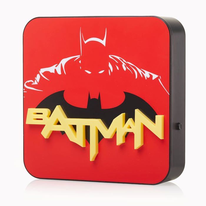 Plafonnier LED Batman Captain - Pour Chambre D'enfant - Design Acrylique Moderne - 3000K (blanc Chaud)