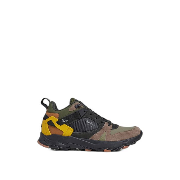 Pepe Jeans Baskets - Pepe Jeans - James Urban - Khaki - Daim-Nubuck - Plat