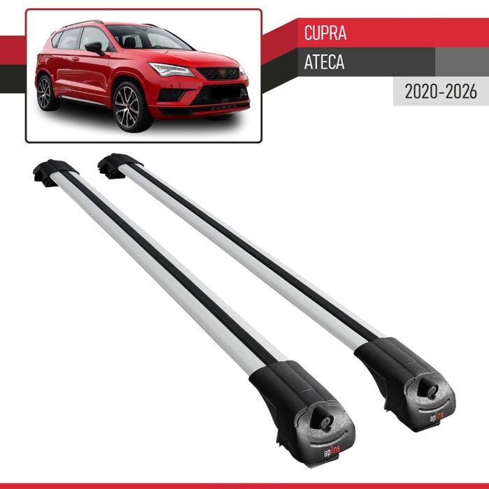Barres de toit Cupra Formentor (07/20-) Thule SquareBar Acier Barres de toit Cupra Formentor (07/20-) Thule SquareBar Acier