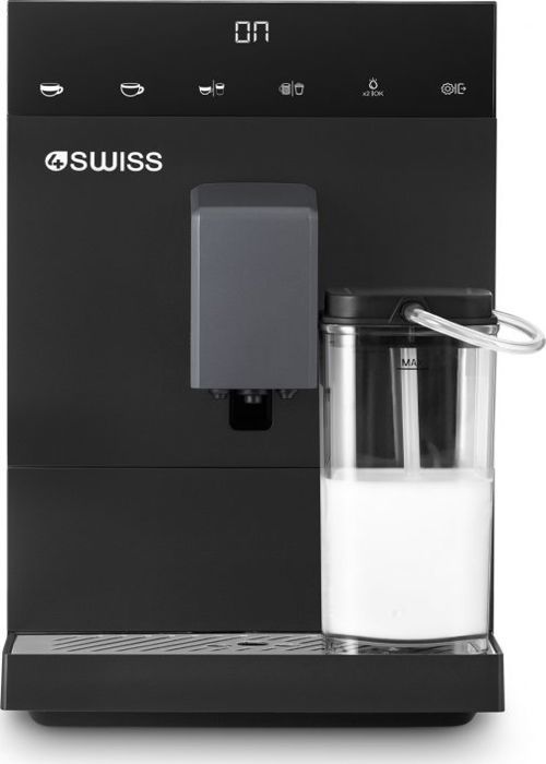 Machine à expresso - 4Swiss - A23 Siena - 1350 W - 19 bar - Noir