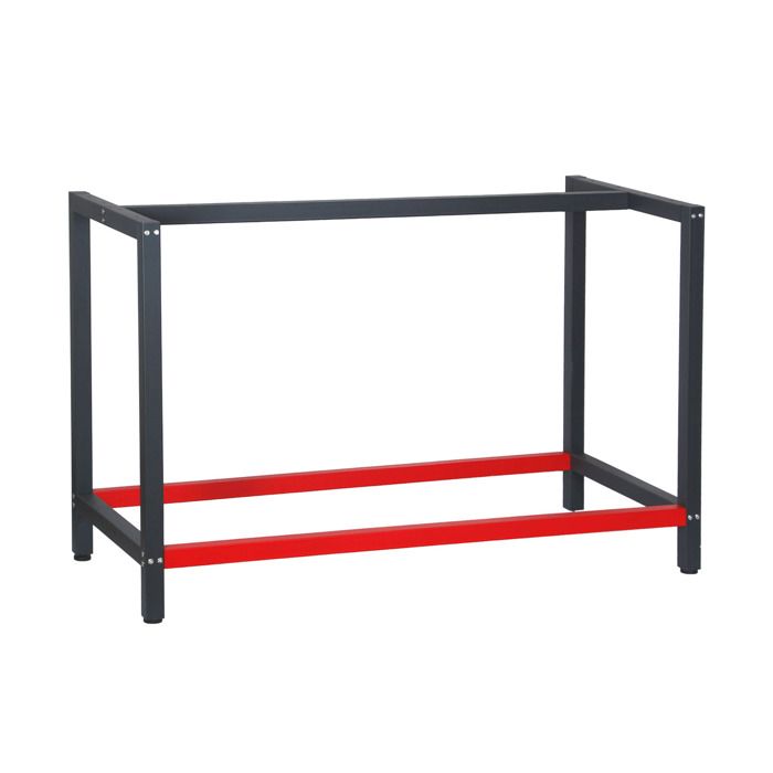 Châssis Fixe Établi B50xL150xH80cm - Support Robuste Pour Table Travail Atelier