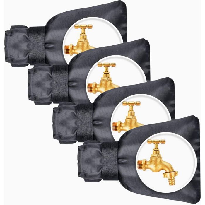 Lot De 4 Housses De Robinet D'extérieur Pour L'hiver – Protection