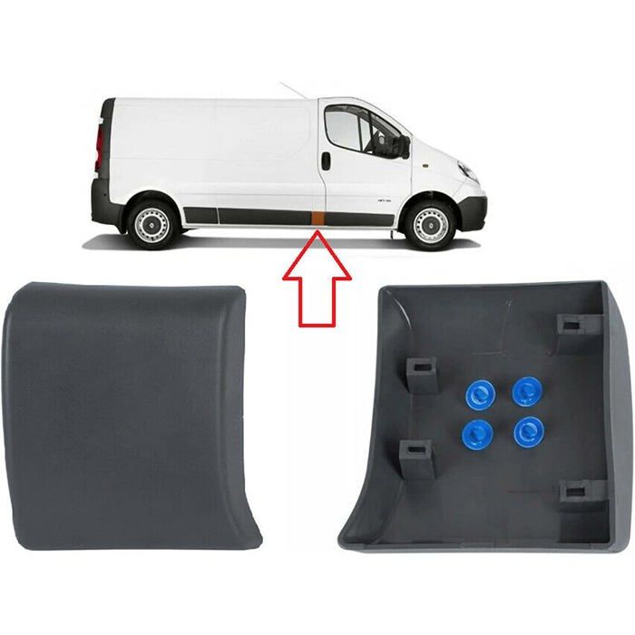Pare-choc avant Renault Trafic 2 Phase 2 (Du 09/2001 au 08/2006) - Occasion d'origine