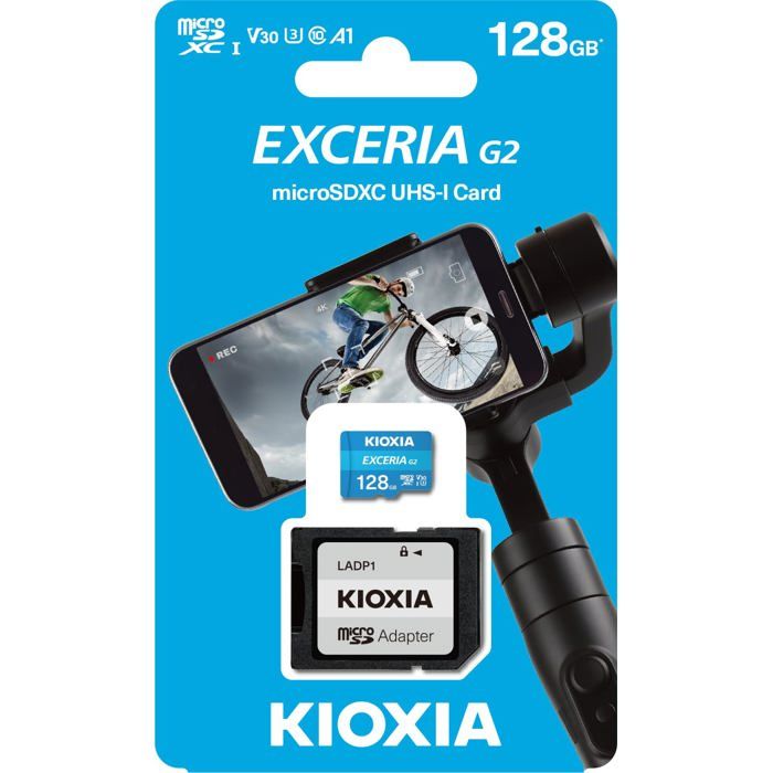 Kioxia EXCERIA G2 MicroSDHC UHS III Classe 10 Neuf - vue 3