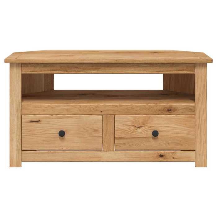 SALE Janvier MODERNE Cabinet TV - MGH - MEUBLE TV/HIFI - Avec rangement - dangle 93x49x49 cm Pin solide Assortiment Panama TT108