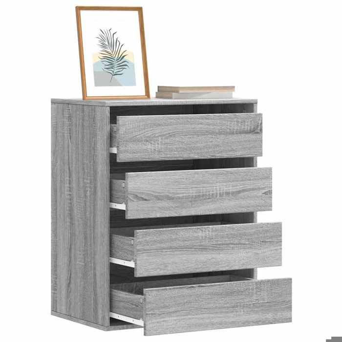 Gris Commode dangle Armoire de chambre - CLOUD - Buffet bas - sonoma gris 60x41x76cm - Bois dingénierie LH59061353