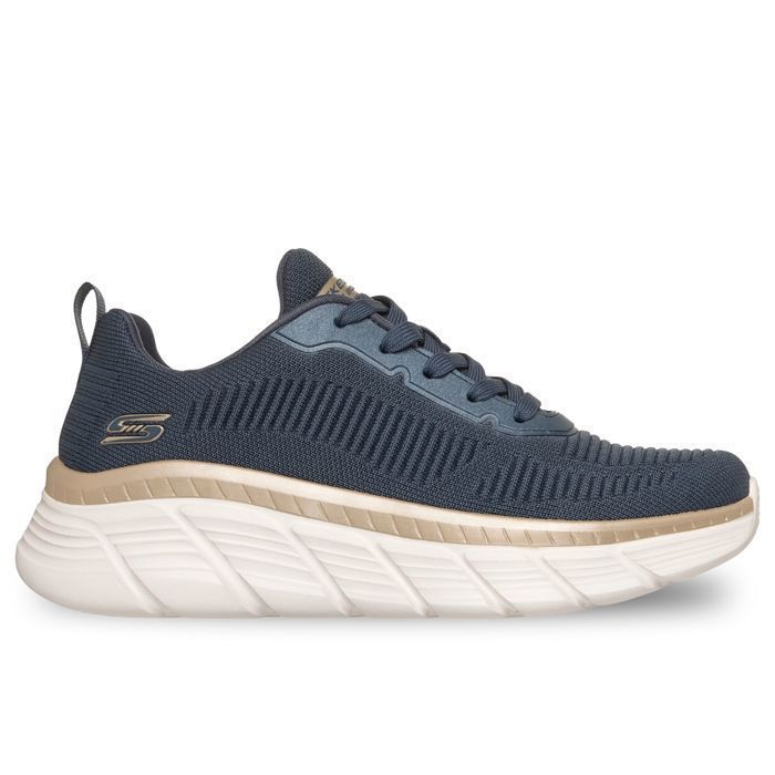 Skechers Bobs Sport B Flex Hi - Flying Hi Basket Femme - Bleu - 117385-NVGD