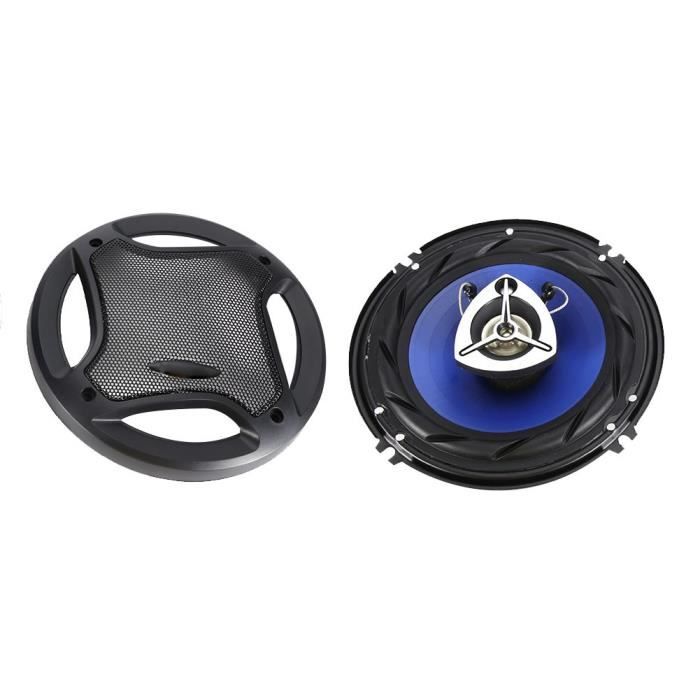 Akozon Hautparleur audio 2 pièces voiture caisson de basses hautparleur coaxial fort Audio