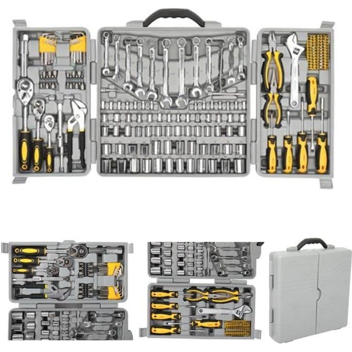 Mallette A Outils Vide Coffre De Rangement A Transporter Avec Poignee