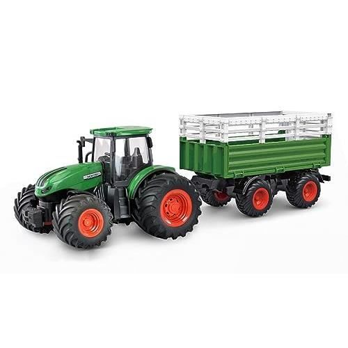 Tracteur radiocommandé - AMEWI - 22636 - Moteur électrique - Échelle 1:24 - Vert