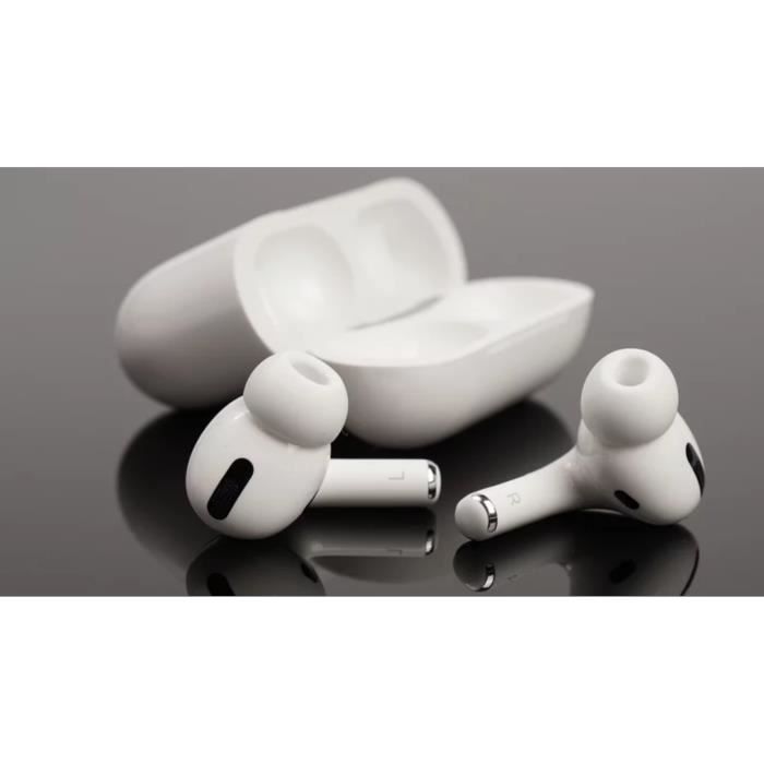 Apple AirPods Pro 2021 Blanc avec boîtier de charge MagSafe Ecouteurs sans fil True Wireless à réduction du bruit