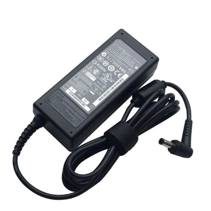 Adaptateur secteur - ASUS - 04G2660047L1 - 19V - 65W - Compatible avec ordinateurs portables
