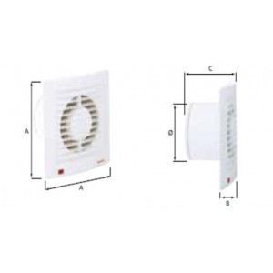 Atlantic Stylea 100 Hy Extracteur Avec Hygrostat Achat Vente Aeration Atlantic Stylea 100 Hy Cdiscount