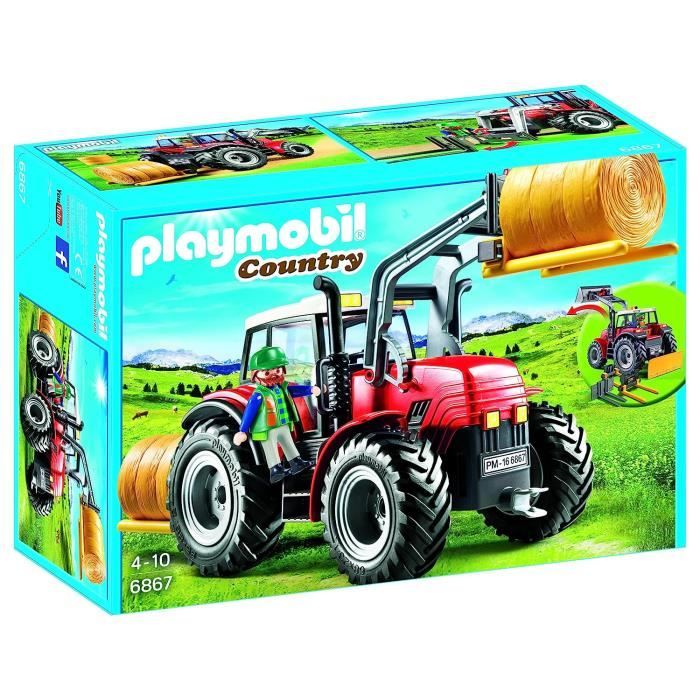 Coffrets De Figurines Et Véhicules Pour Enfants - Playmobil- Grand Tracteur Agricole 6867 Autre Norme