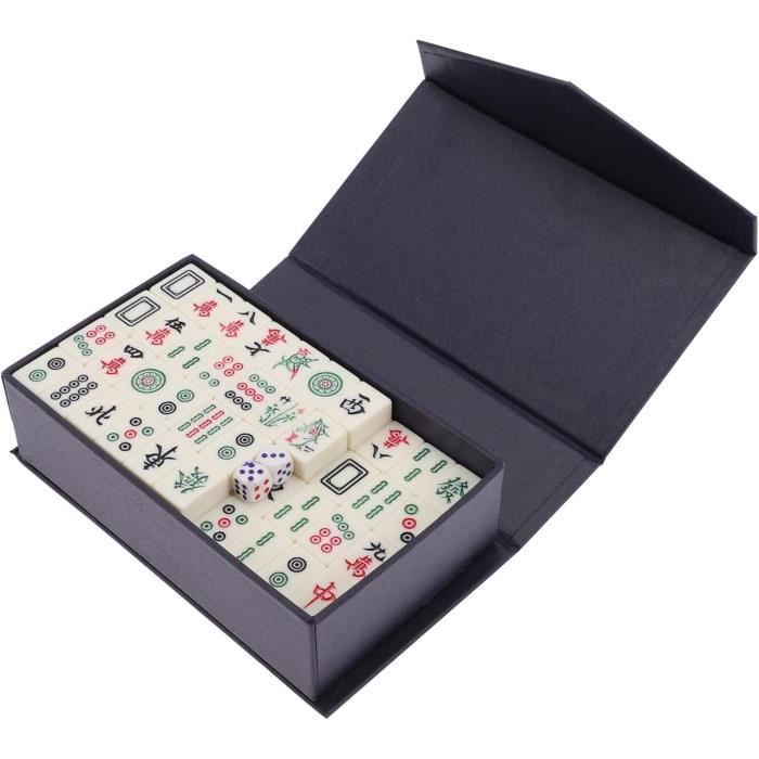 1 Jeu De Version Chinoise Traditionnelle Jeu De Tuiles De Mahjong Traditionnel Jeu De Mahjong