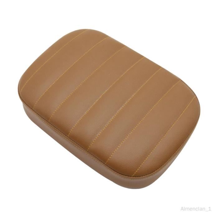 Coussin Gel Moto SKYJDM - Siège Arrière Pliable, Noir, 11x8 Pouces, Neuf