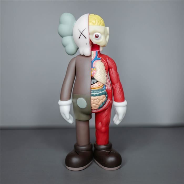 KAWS – compagnon de Dissection brun de 20cm, figurine d'action à  collectionner, modèle de jouet/décor de chambre, cadeau de noël - Cdiscount  Maison
