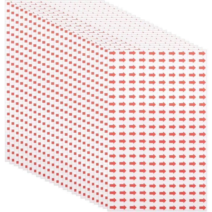 Jack Pyke Cibles Autocollantes Tir - 10 Feuilles Paquet - Zones 1 & 2