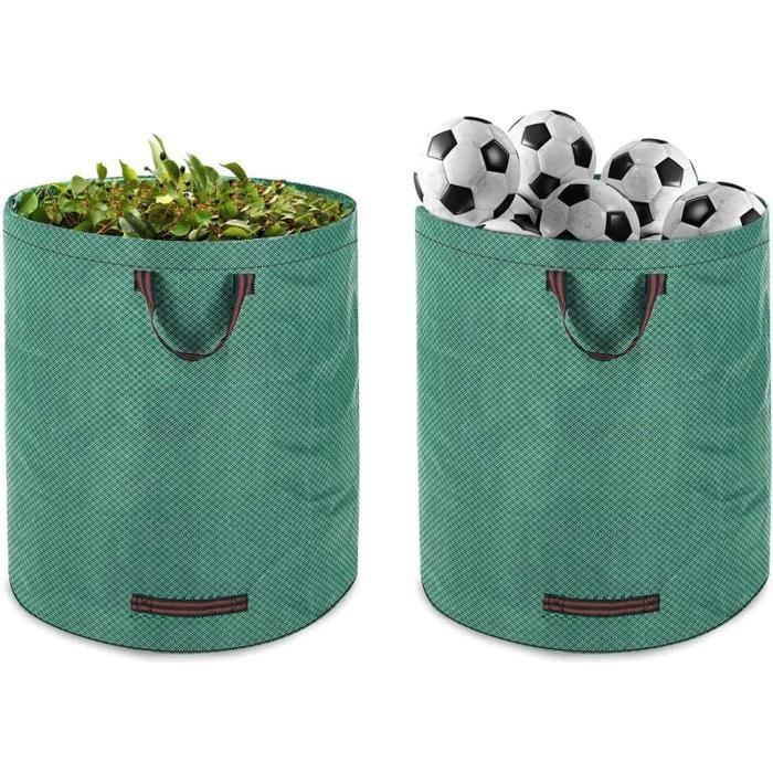 Sacs De Jardinage Ordeluxe 272L - 3 Pièces Résistants Et Autoportants - Pour Déchets Verts Jusqu'à 50kg