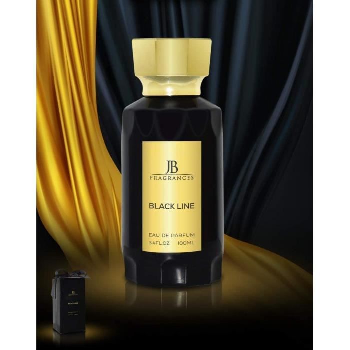 eau de parfum black line de jb loves fragrances parfum unisex inspire par mancera 100ml safran rose patchouli musc achat vente eau de parfum eau de parfum black line de cdiscount