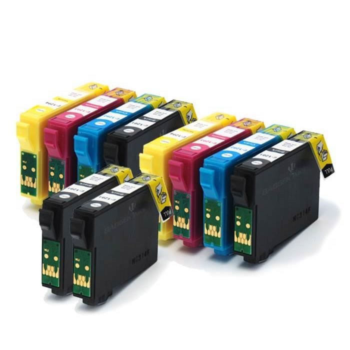 Pack 10 Cartouches Compatibles Epson T1285 Stylus Bx305f 2 Noir 2 Gratuite Et 6 Couleurs Prix Pas Cher Cdiscount Multifunzione pratico e compatto con funzioni di stampa, scansione e copia.