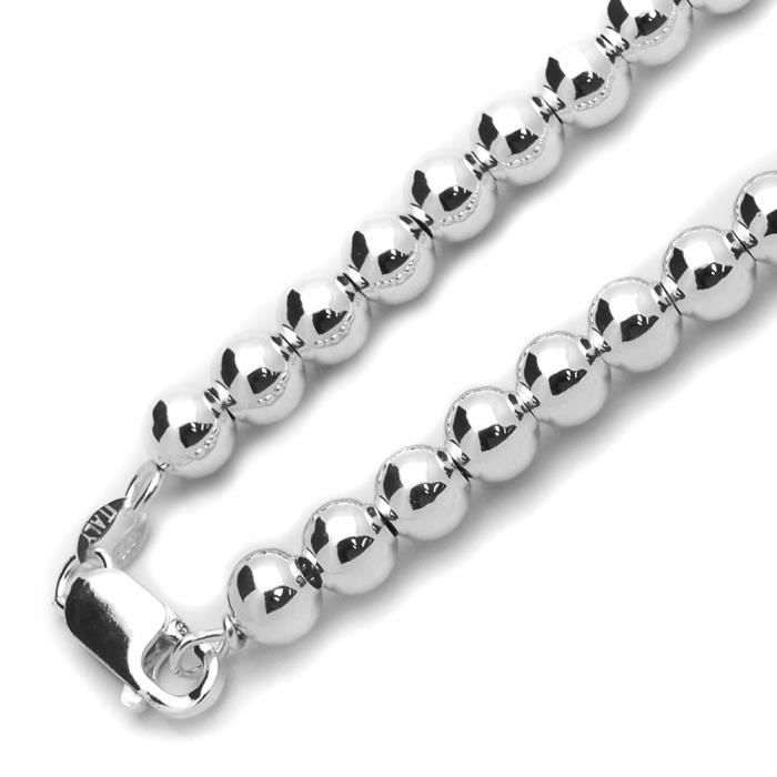Chaine Boules Femme Et Homme Argent Fin 925 1 Achat Vente Chaine De Cou Seule Chaine Boules Femme Et Homm Argent Argente Soldes