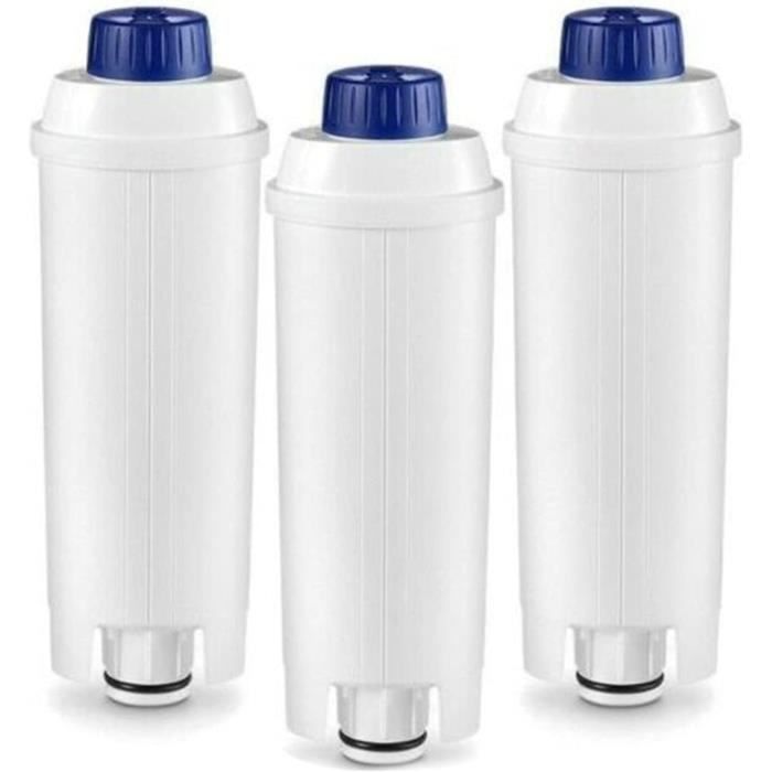 Lot De 6 Cartouches Filtrantes Aqualogis Pour Machines à Café Delonghi - Adoucisseur à Charbon Actif, Compatible ECAM, ESAM, ETAM