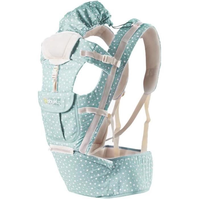Porte-Bébé Ergonomique Respirant Ajustable – Écharpe De Portage Naissance 3,5-20 Kg, Confort Ultra Pour Nouveau-Né Et Parents