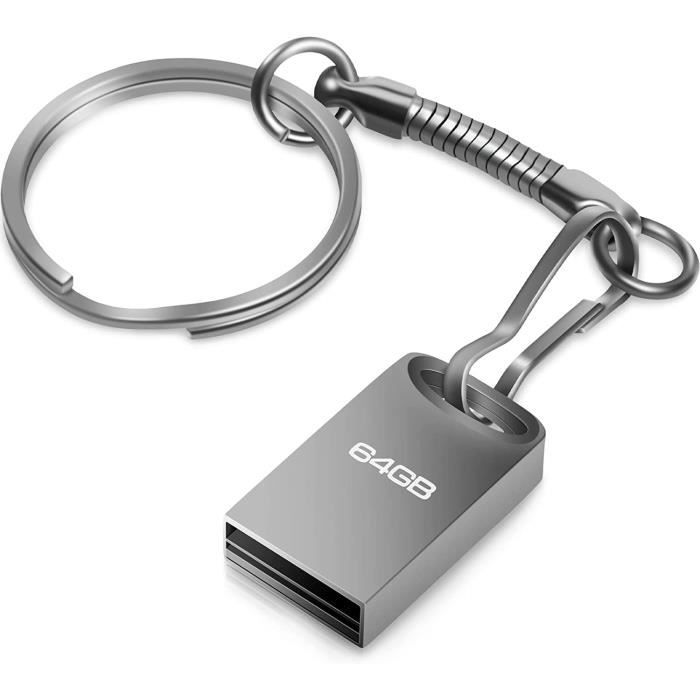 AJW-Clé USB 64 Go clé USB 64 Go Mini clé USB 64 Go Clé USB Portable 64 ...